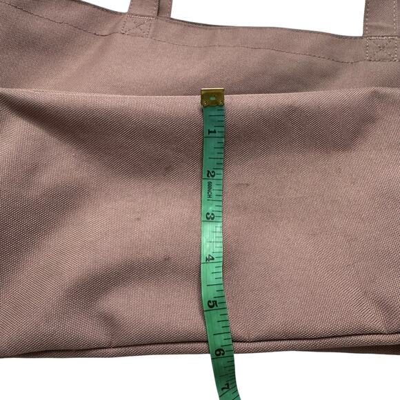 HERSCHEL Classic Tote Bag in Ash Rose Unisex Recycled Polyester Shoulder Bag - Picture 8 of 9